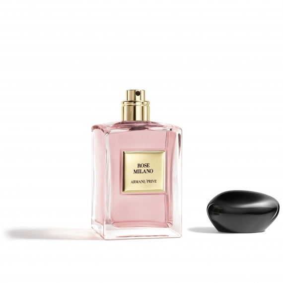 アルマーニプリヴェ ローズ ミラノ soie de nacre 100ml Armani/Privé Rose Milano Floral Soie de Nacre — Armani Beauty