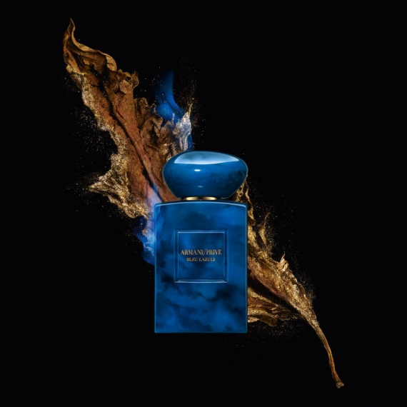 armani perfume blue bottle