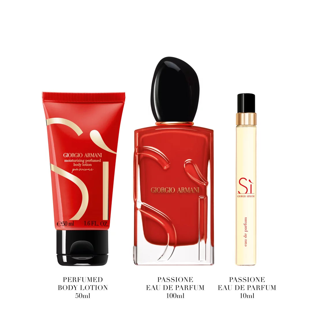 SÌ PASSIONE EAU DE PARFUM 100ML HOLIDAY GIFT SET