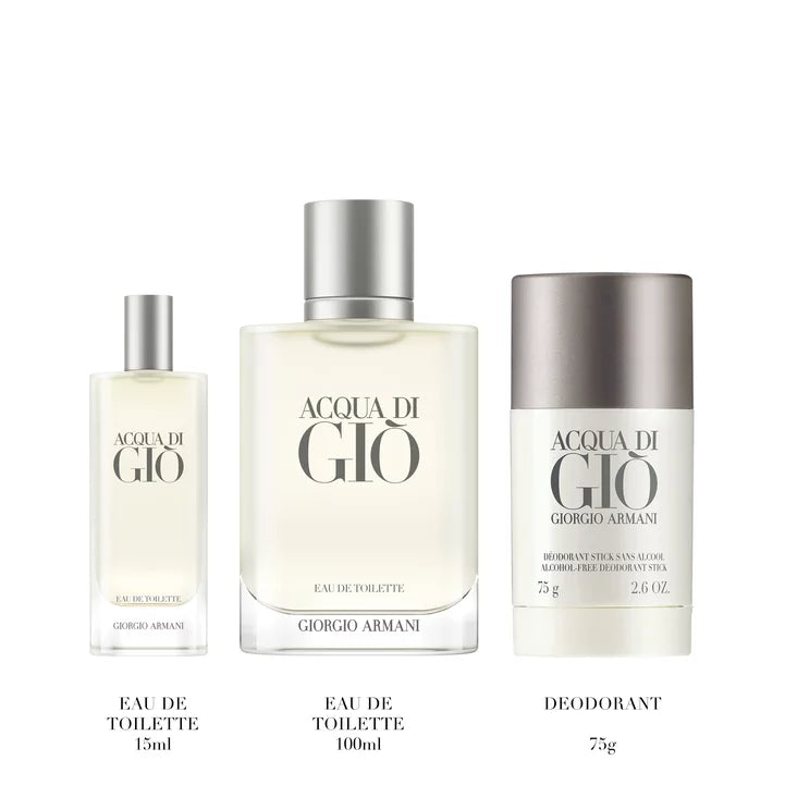 ACQUA DI GIÒ EAU DE TOILETTE 100ML HOLIDAY GIFT SET