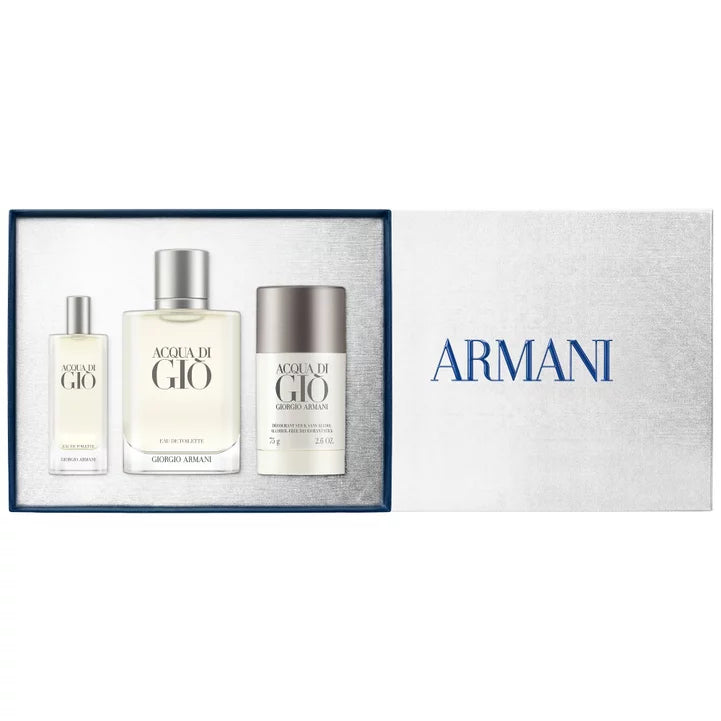 ACQUA DI GIÒ EAU DE TOILETTE 100ML HOLIDAY GIFT SET