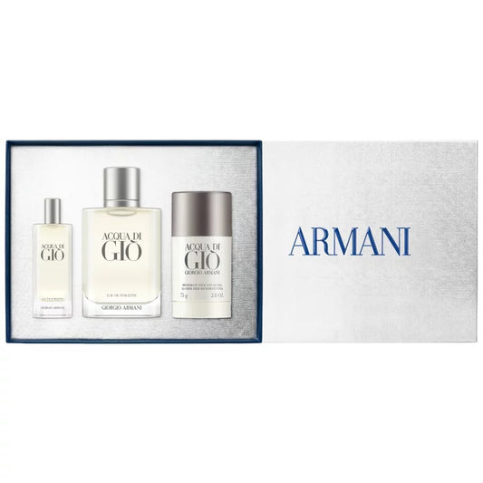 ACQUA DI GIÒ EAU DE TOILETTE 100ML HOLIDAY GIFT SET