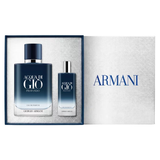 ACQUA DI GIÒ PROFONDO EAU DE PARFUM 100ML HOLIDAY GIFT SET